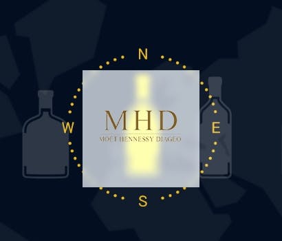 Logo Moët Hennessy Diageo et logo Destination Whisky